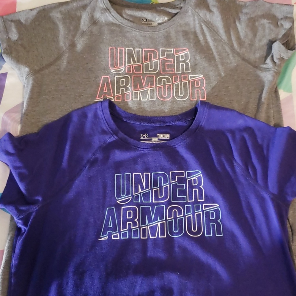 UA girls active shirts
